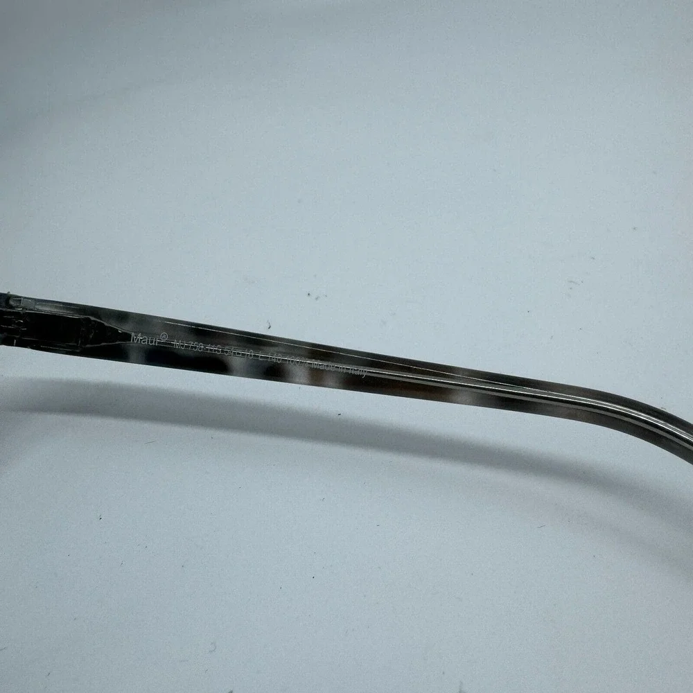 Maui Jim Honi MJ 758-11S Gray Tortoise Cat Eye Sunglasses Frame 54-18 140 H10375